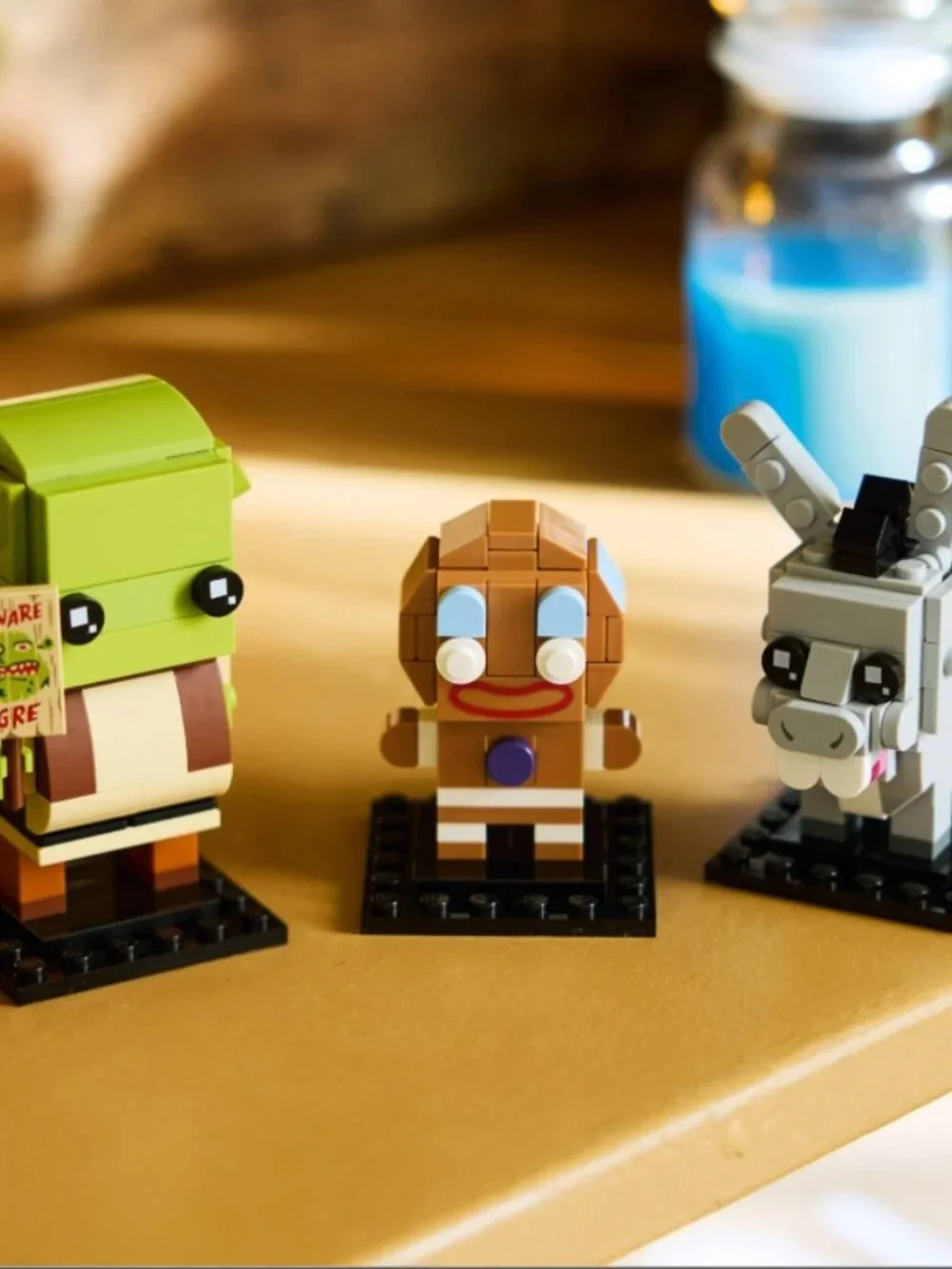 LEGO 40923 Brickheadz Shrek Donkey & Gingy NIB New in Hand